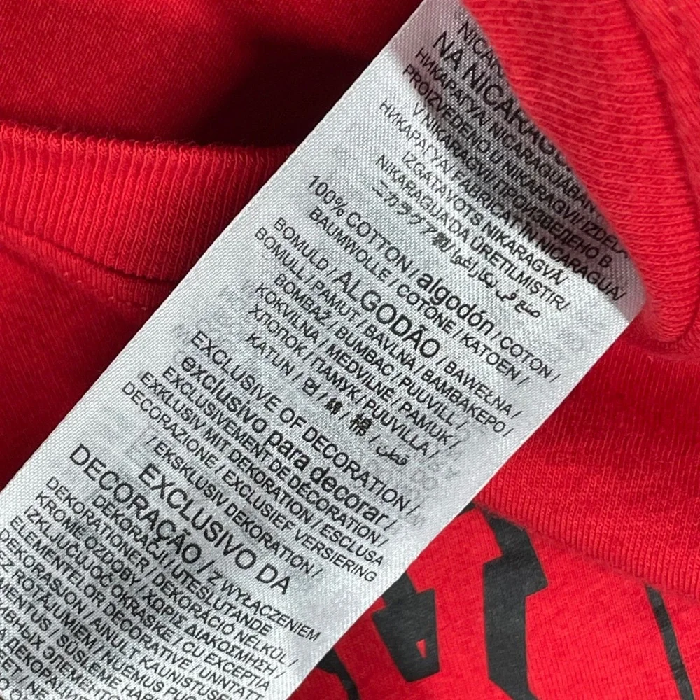 Nike Ohio State Buckeyes Mens XL Red Graphic T-Shirt The Nike Tee Short Sleeve